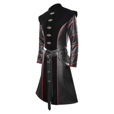 House of the Dragon Daemon Targaryen Festival Party Cosplay Costume Halloween Carnival Outfit