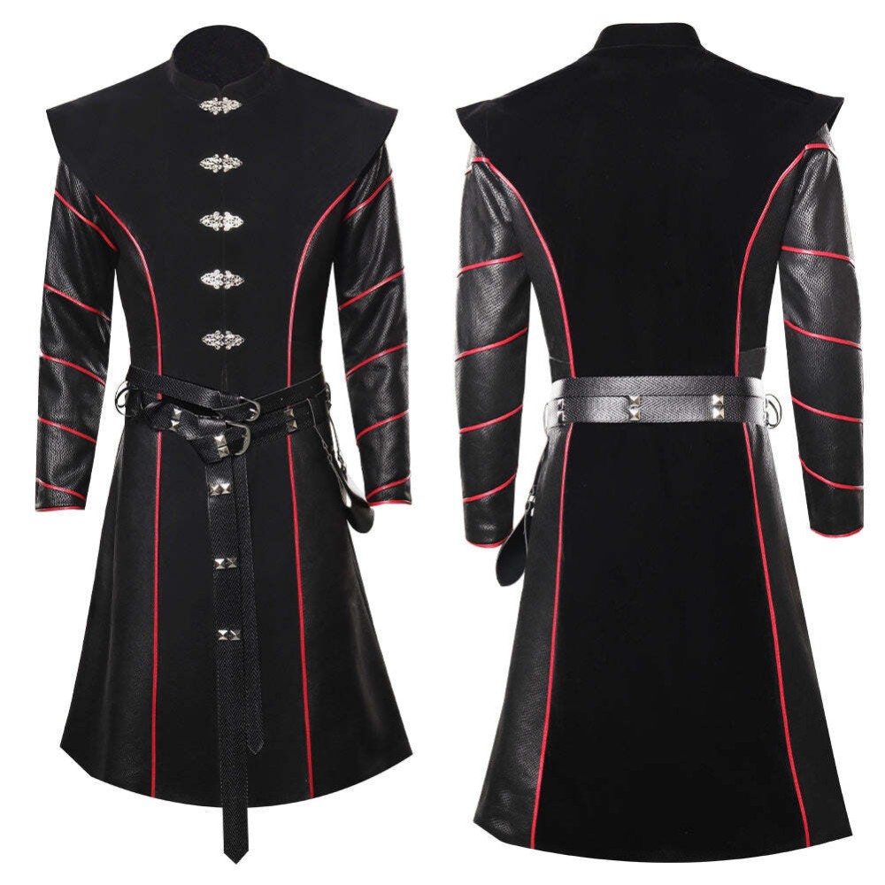 House of the Dragon Daemon Targaryen Festival Party Cosplay Costume Halloween Carnival Outfit