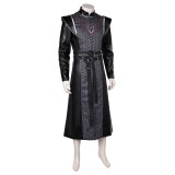 House of the Dragon Daemon Targaryen Black Set Suit Cosplay Costume Halloween Carnival Outfit