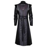 House of the Dragon Daemon Targaryen Black Set Suit Cosplay Costume Halloween Carnival Outfit