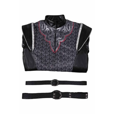 House of the Dragon Daemon Targaryen Black Set Suit Cosplay Costume Halloween Carnival Outfit