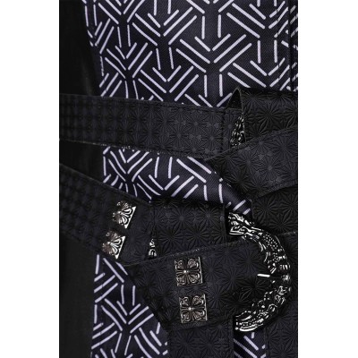 House of the Dragon Daemon Targaryen Black Set Suit Cosplay Costume Halloween Carnival Outfit