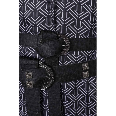 House of the Dragon Daemon Targaryen Black Set Suit Cosplay Costume Halloween Carnival Outfit