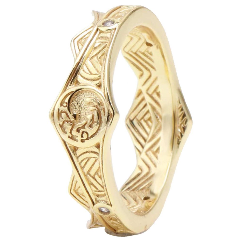 House of the Dragon Rhaenyra Targaryen Crown Ring Props Cosplay Costume Halloween Carnival