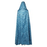 House of the Dragon Alicent Hightower Women Blue Cosplay Costume Halloween Carnival Outfit