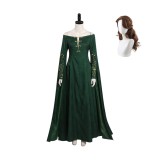 House of the Dragon Alicent Hightower Dress Suit Cosplay Costume Halloween Carnival Outfit