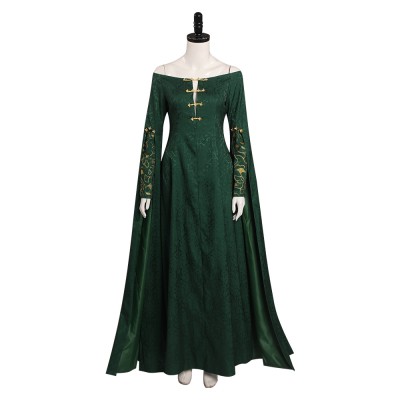 House of the Dragon Alicent Hightower Dress Suit Cosplay Costume Halloween Carnival Outfit