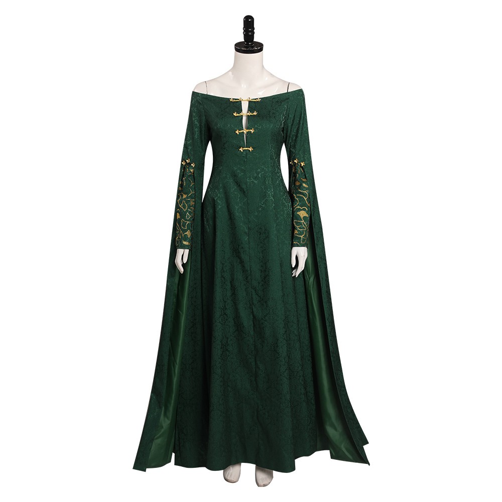 House of the Dragon Alicent Hightower Dress Suit Cosplay Costume Halloween Carnival Outfit