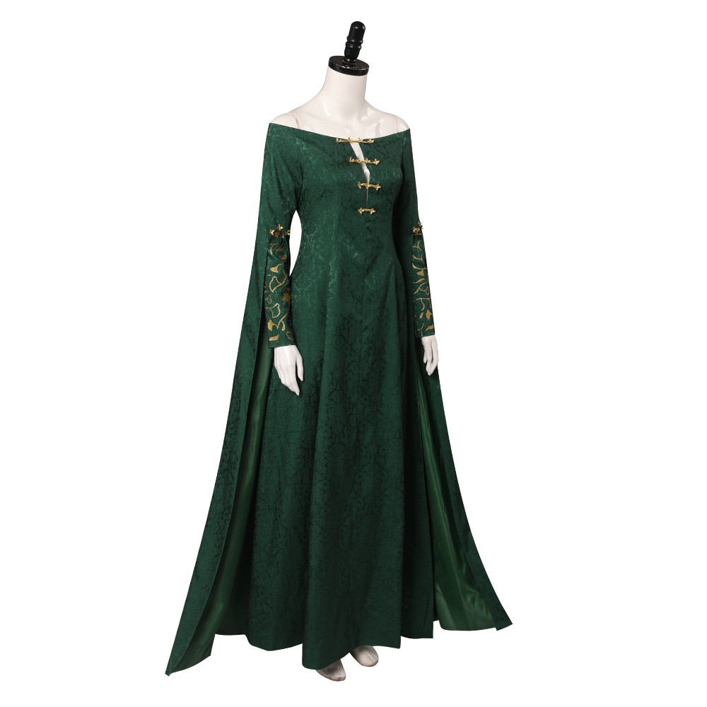 House of the Dragon Alicent Hightower Dress Suit Cosplay Costume Halloween Carnival Outfit