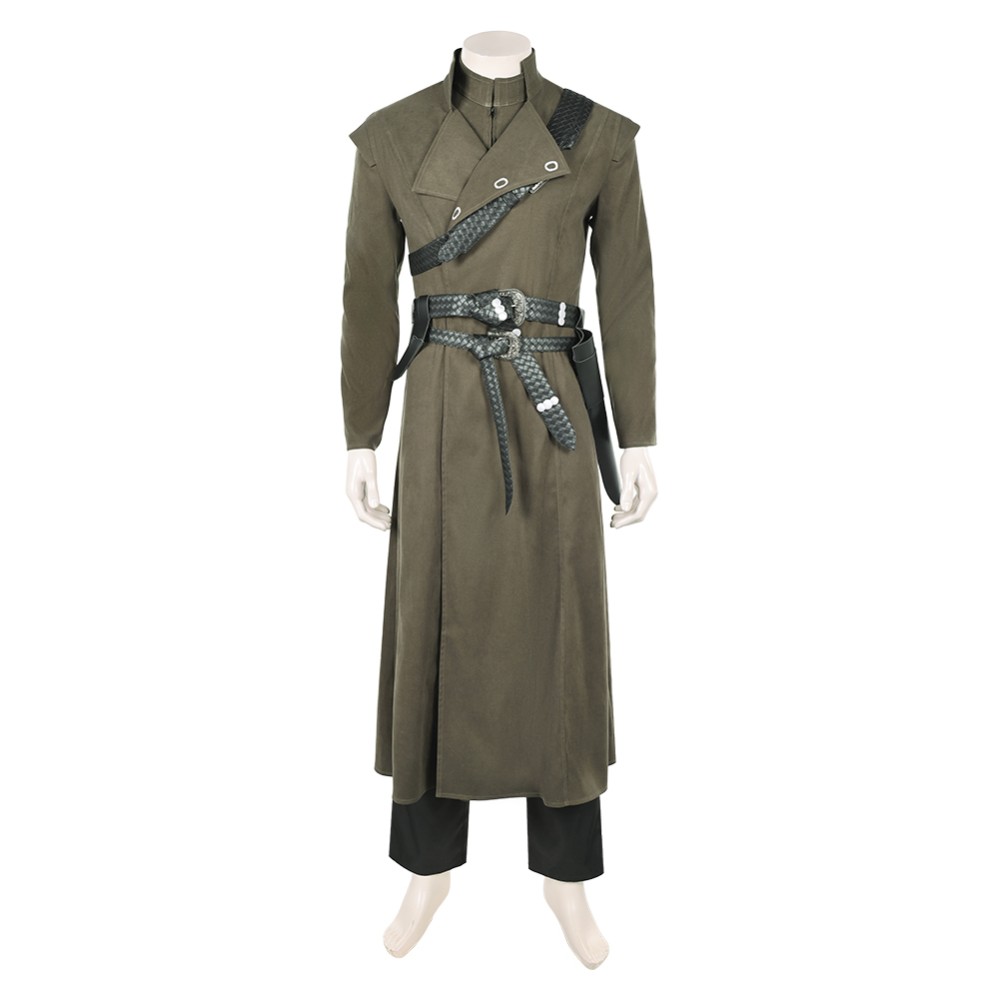 House of the Dragon Aemond Targaryen Green Cosplay Costume Halloween Carnival Outfit