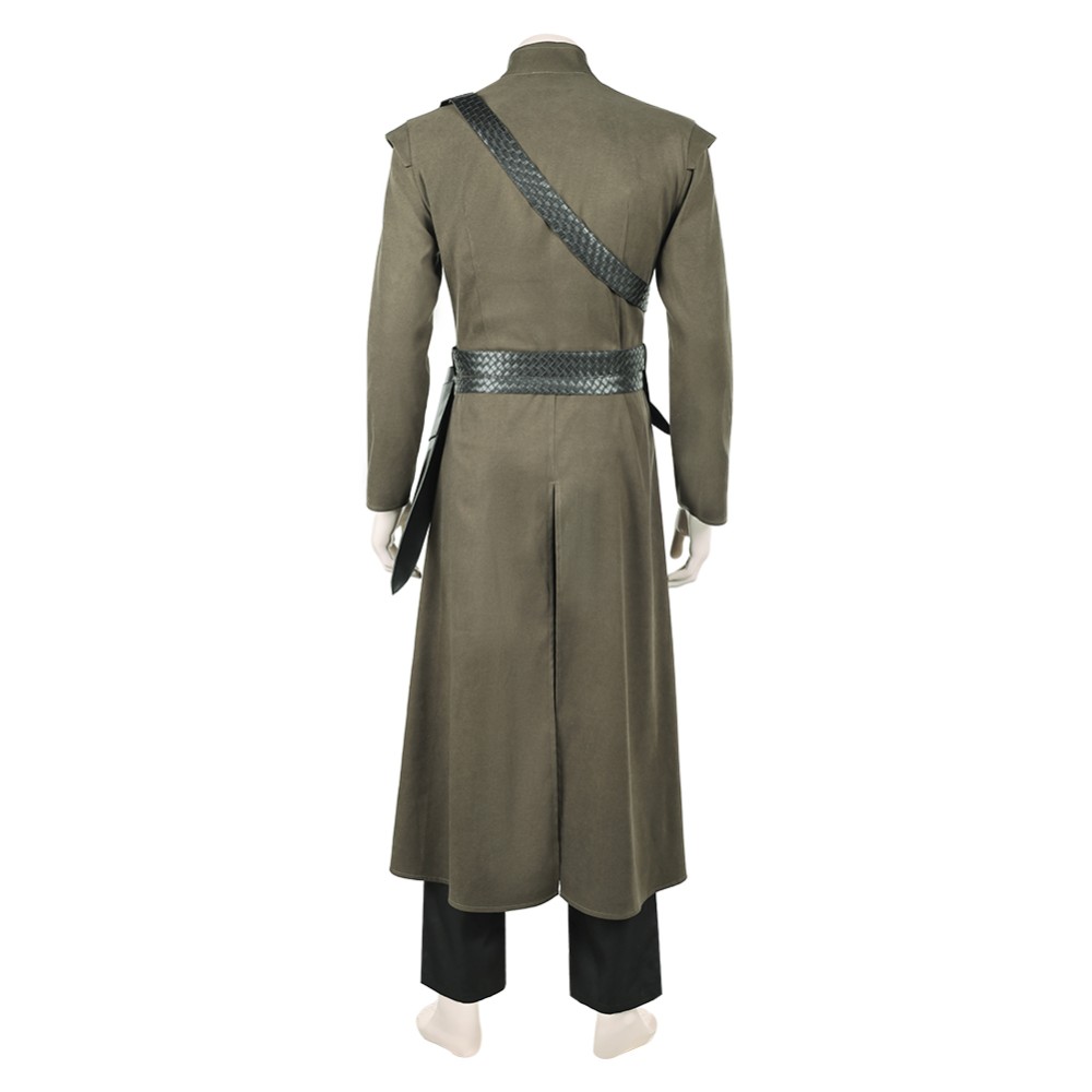 House of the Dragon Aemond Targaryen Green Cosplay Costume Halloween Carnival Outfit