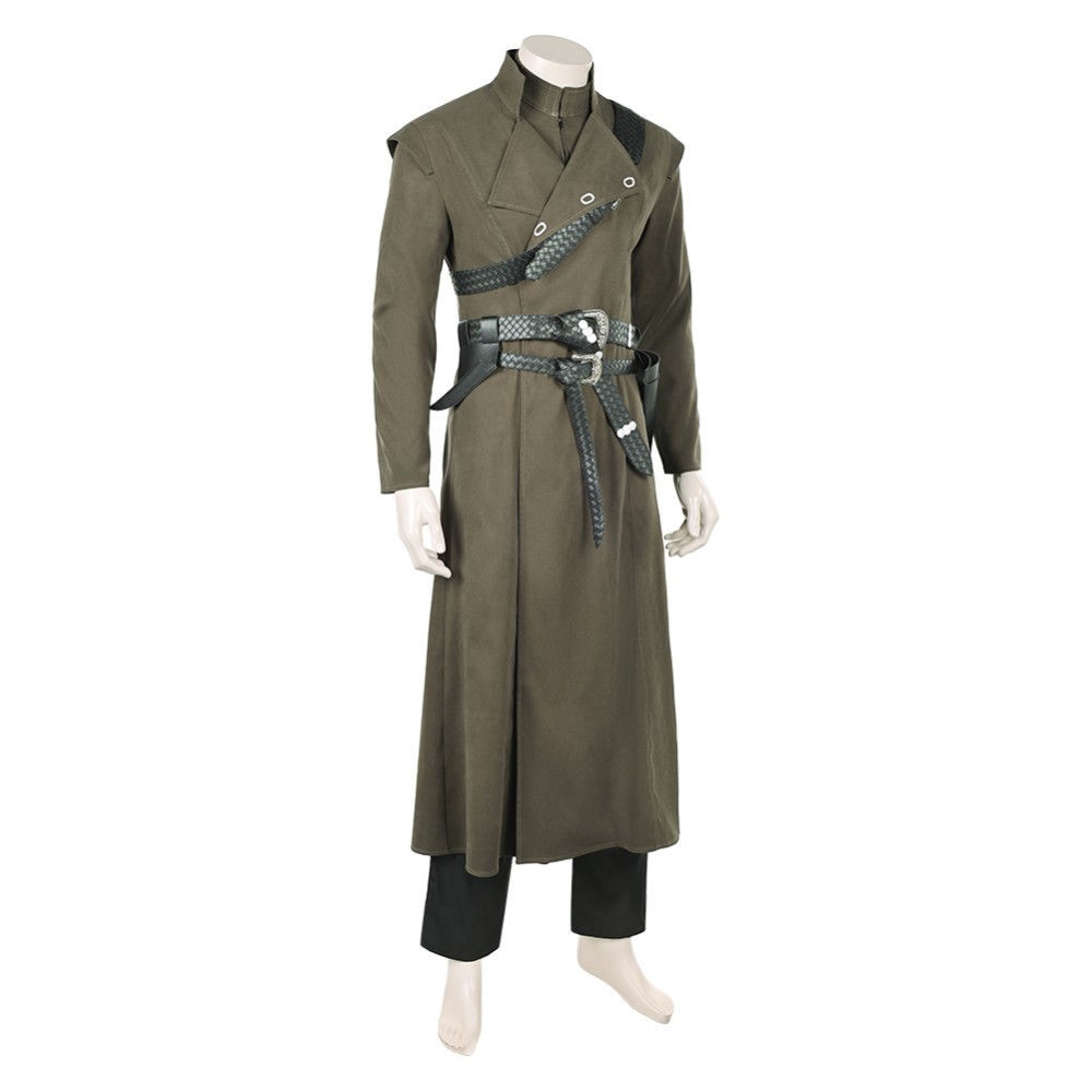 House of the Dragon Aemond Targaryen Green Cosplay Costume Halloween Carnival Outfit