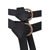 House of the Dragon Aemond Targaryen Leather Belt Blindfold Set Medieval Accessories Cosplay Costume Halloween Carnival
