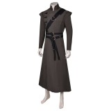 House of the Dragon 2 Prince Aemond Targaryen Grey Suit With Eye Patch Suit Cosplay Costume Halloween Carnival Outfit