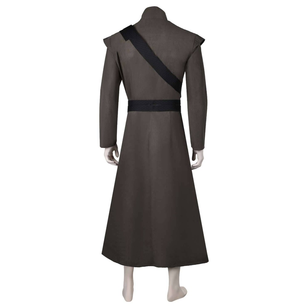 House of the Dragon 2 Prince Aemond Targaryen Grey Suit With Eye Patch Suit Cosplay Costume Halloween Carnival Outfit