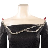 House of the Dragon 1 Rhaenyra Targaryen Suit Cosplay Costume Halloween Carnival Outfit