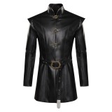 House of the Dragon 1 Aemond Targaryen Coat Belt Medieval Suit Cosplay Costume Halloween Carnival Outfit