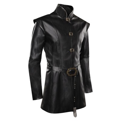 House of the Dragon 1 Aemond Targaryen Coat Belt Medieval Suit Cosplay Costume Halloween Carnival Outfit