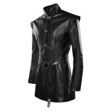 House of the Dragon 1 Aemond Targaryen Coat Belt Medieval Suit Cosplay Costume Halloween Carnival Outfit