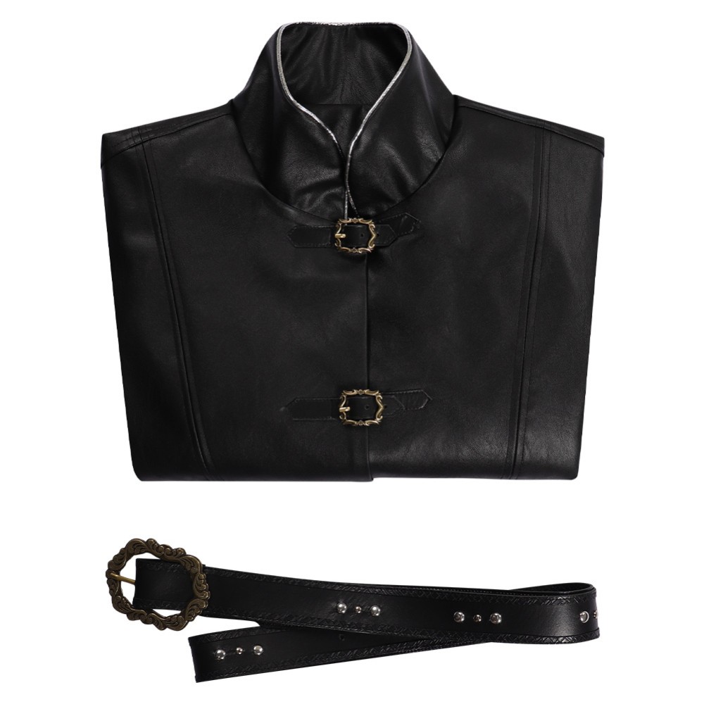 House of the Dragon 1 Aemond Targaryen Coat Belt Medieval Suit Cosplay Costume Halloween Carnival Outfit