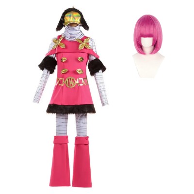 Hot Pants Women Pink Cosplay Costume Halloween Carnival Outfit
