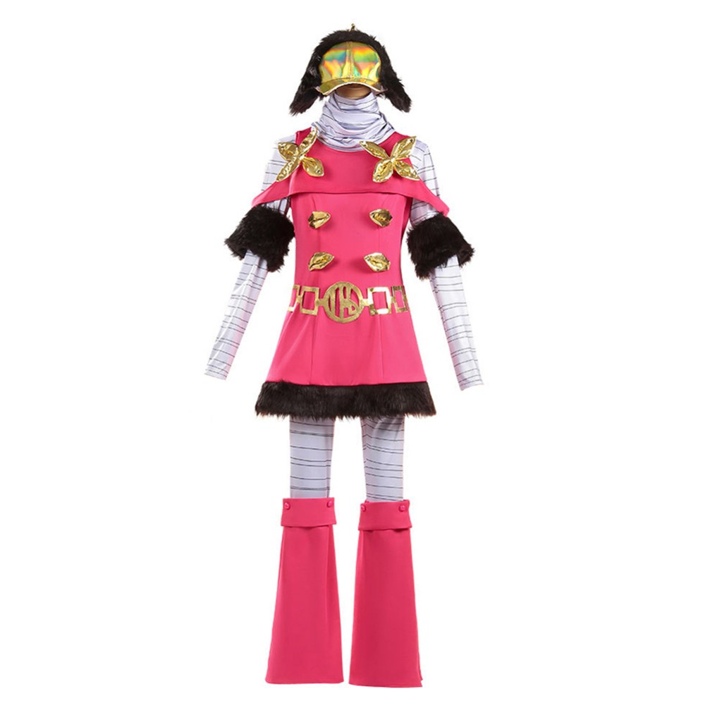 Hot Pants Women Pink Cosplay Costume Halloween Carnival Outfit