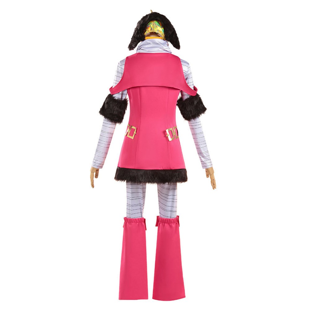 Hot Pants Women Pink Cosplay Costume Halloween Carnival Outfit