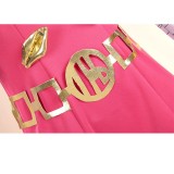 Hot Pants Women Pink Cosplay Costume Halloween Carnival Outfit