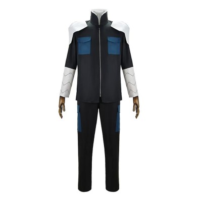 Hoshina Soshiro Black Cosplay Costume Halloween Carnival Outfit