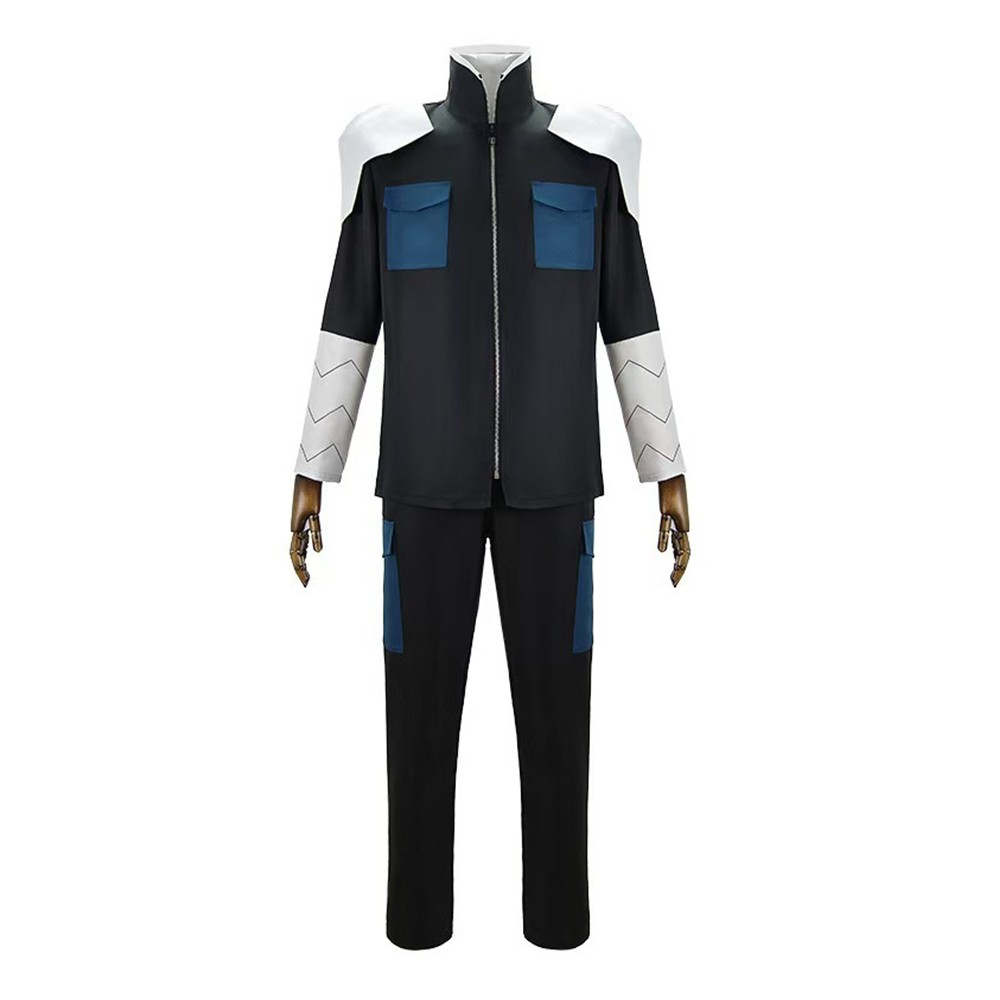 Hoshina Soshiro Black Cosplay Costume Halloween Carnival Outfit