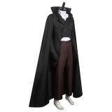 Horror Haunted Mansion The Hat Box Ghost Suit Cosplay Costume Halloween Carnival Outfit
