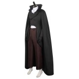 Horror Haunted Mansion The Hat Box Ghost Suit Cosplay Costume Halloween Carnival Outfit