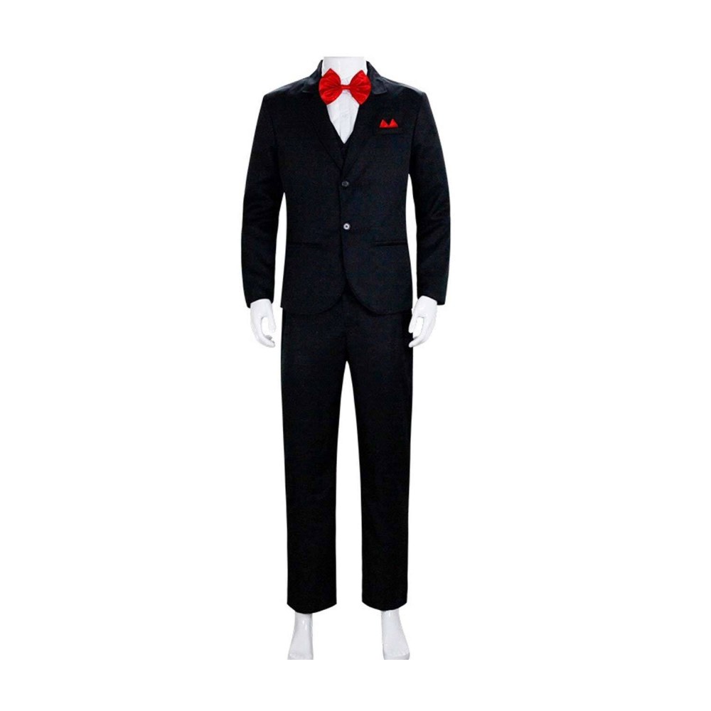 Horror Saw X Saw 10 Jigsaw Suit Cosplay Costume Halloween Carnival Outfit