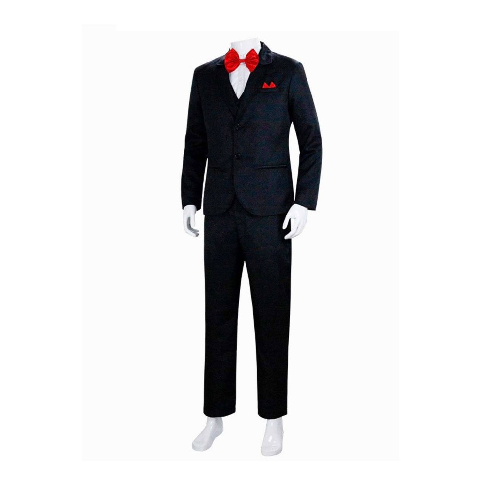 Horror Saw X Saw 10 Jigsaw Suit Cosplay Costume Halloween Carnival Outfit