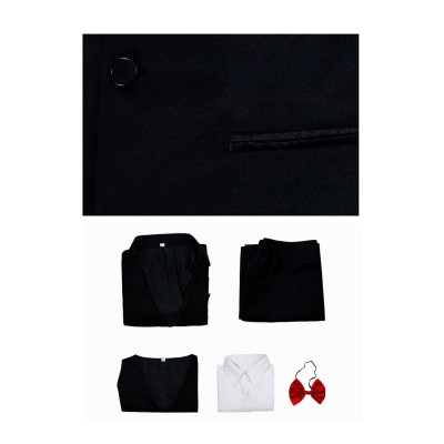 Horror Saw X Saw 10 Jigsaw Suit Cosplay Costume Halloween Carnival Outfit