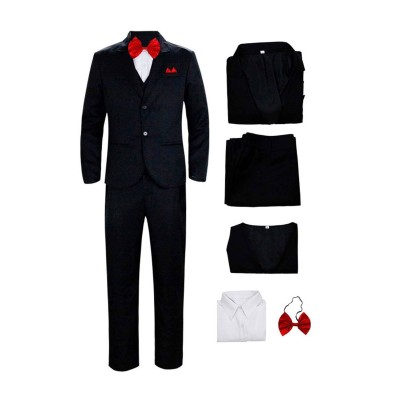 Horror Saw X Saw 10 Jigsaw Suit Cosplay Costume Halloween Carnival Outfit