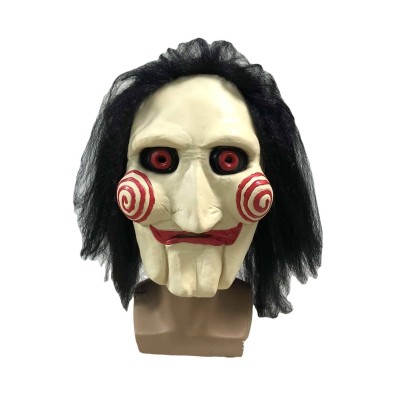 Horror Saw X Saw 10 Jigsaw Mask Custome Accessories Props Cosplay Costume Halloween Carnival
