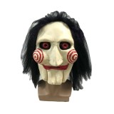 Horror Saw X Saw 10 Jigsaw Mask Custome Accessories Props Cosplay Costume Halloween Carnival