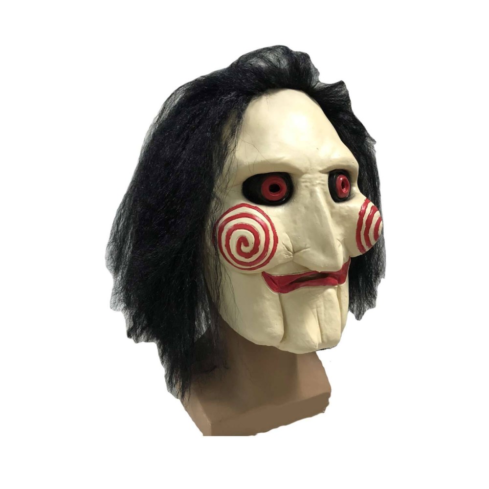 Horror Saw X Saw 10 Jigsaw Mask Custome Accessories Props Cosplay Costume Halloween Carnival