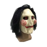 Horror Saw X Saw 10 Jigsaw Mask Custome Accessories Props Cosplay Costume Halloween Carnival