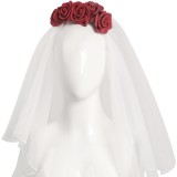 Horror Haunted Mansion Constance Hatchaway Suit Original Design Cosplay Costume Halloween Carnival Outfit