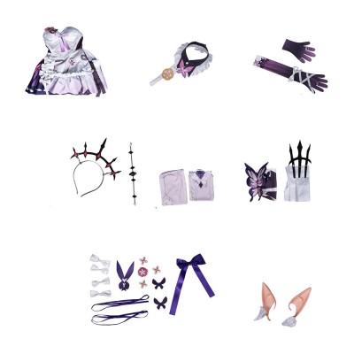 Honkai:Star Rail Castorice Fullset Party Cosplay Costume Halloween Carnival Outfit