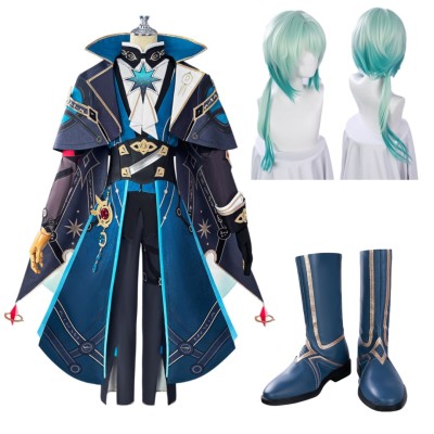 Honkai: Star Rail Anaxa Fullset Party Cosplay Costume Halloween Carnival Outfit