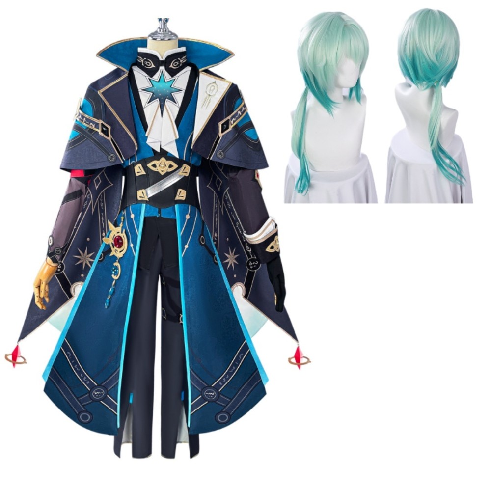 Honkai: Star Rail Anaxa Fullset Party Cosplay Costume Halloween Carnival Outfit
