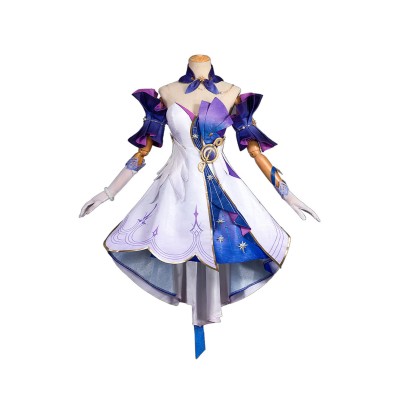 Honkai: Star Rail Robin Zhi Gengniao Full Set Suit Cosplay Costume Halloween Carnival Outfit