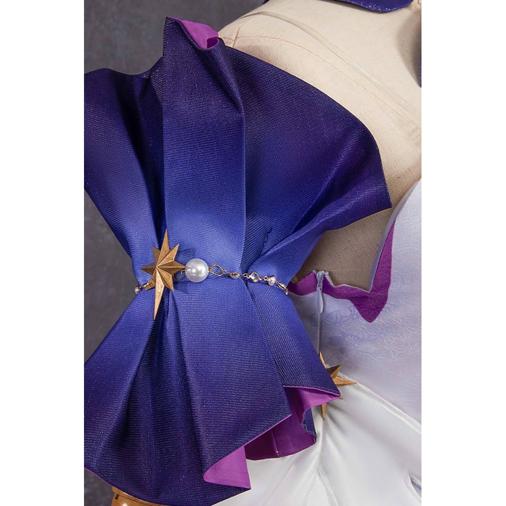 Honkai: Star Rail Robin Zhi Gengniao Full Set Suit Cosplay Costume Halloween Carnival Outfit