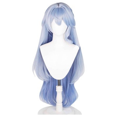 Honkai: Star Rail Robin Blue Wig Heat Resistant Synthetic Hair Accessories Cosplay Costume Halloween Carnival