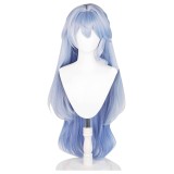 Honkai: Star Rail Robin Blue Wig Heat Resistant Synthetic Hair Accessories Cosplay Costume Halloween Carnival
