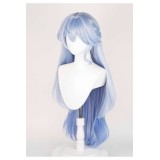 Honkai: Star Rail Robin Blue Wig Heat Resistant Synthetic Hair Accessories Cosplay Costume Halloween Carnival