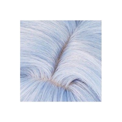Honkai: Star Rail Robin Blue Wig Heat Resistant Synthetic Hair Accessories Cosplay Costume Halloween Carnival